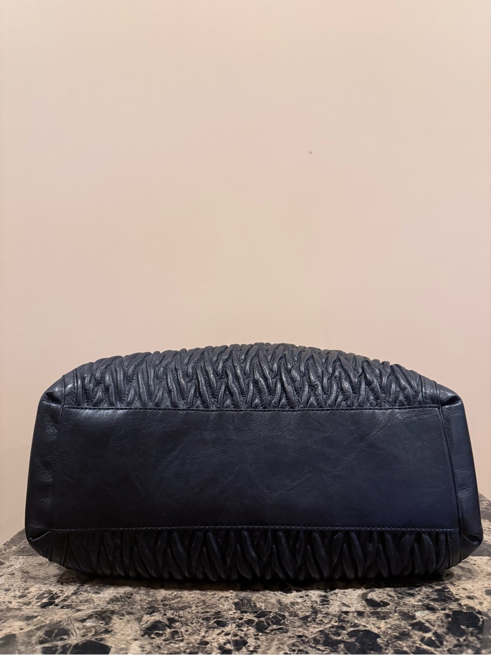 Coach Madison Phoebe Gathered Twist Leather Shoulder Bag - Black - Picture 4 of 16